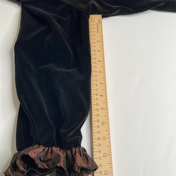 Scott McClintock Dress 3 pc Top Skirt Jacket Brown Taffeta Dress - Picture 13 of 16